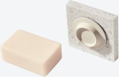 Soapi Seifenhalter - Innovativ, nachhaltig, Neodym Magnet, haftet zuverlässig für Dusche & Waschbecken, ohne Bohren/Schr...