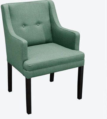 Armlehnsessel, Samt, Hellpetrol