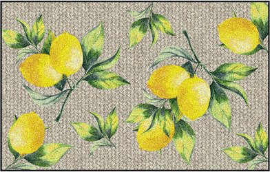 Sauberlaufmatte Zitronen, 75 x 120 cm