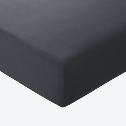 Premium-Jersey-Spannbetttuch, 150 x 200 cm (B 140/160 cm - L 200/220 cm), anthrazit