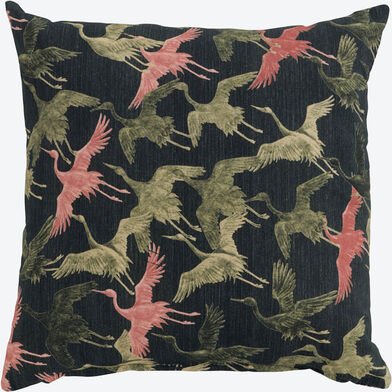 Outdoor -Kissen, Kranich Terra, 50 x 50 cm