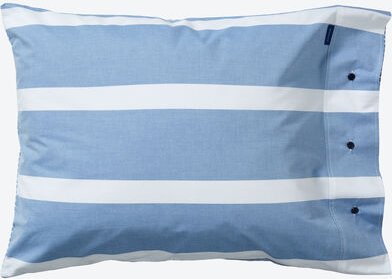 Kissenbezug Long Island, 80 x 80 cm, blau