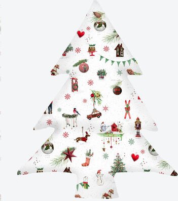Baumkissen, Weihnachtsmotive
