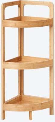 Eckregal Bamboo, 29 x 29 x 85 cm