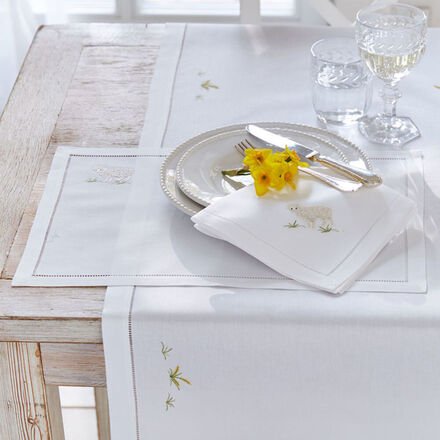 Platzsets Schäfchen, 2er-Set, 35 x 50 cm