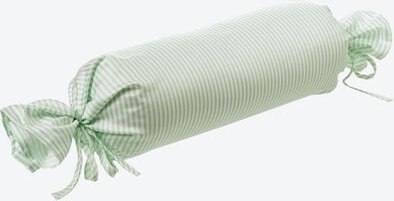 Bettrollenbezug, 15 x 40 cm, Farbe: Grün