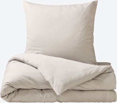 Thumbnail - Mako-Interlock-Jersey, Bettwäsche, 155 x 220 + 80 x 80 cm, silber