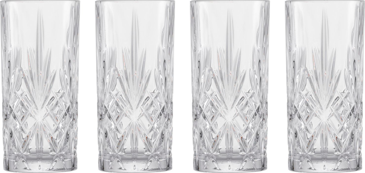 SCHOTT ZWIESEL Longdrinkglas-Set 4-tlg SHOW, Kristallglas