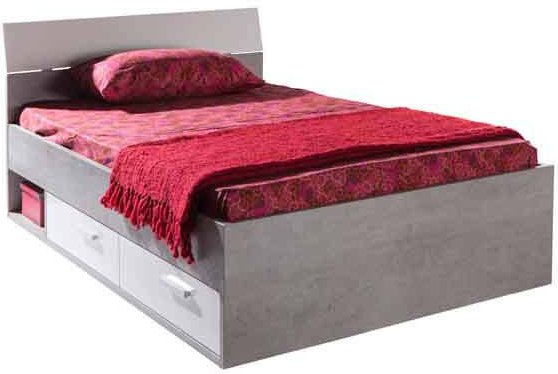 XORA Stauraumbett MARIO, Holznachbildung