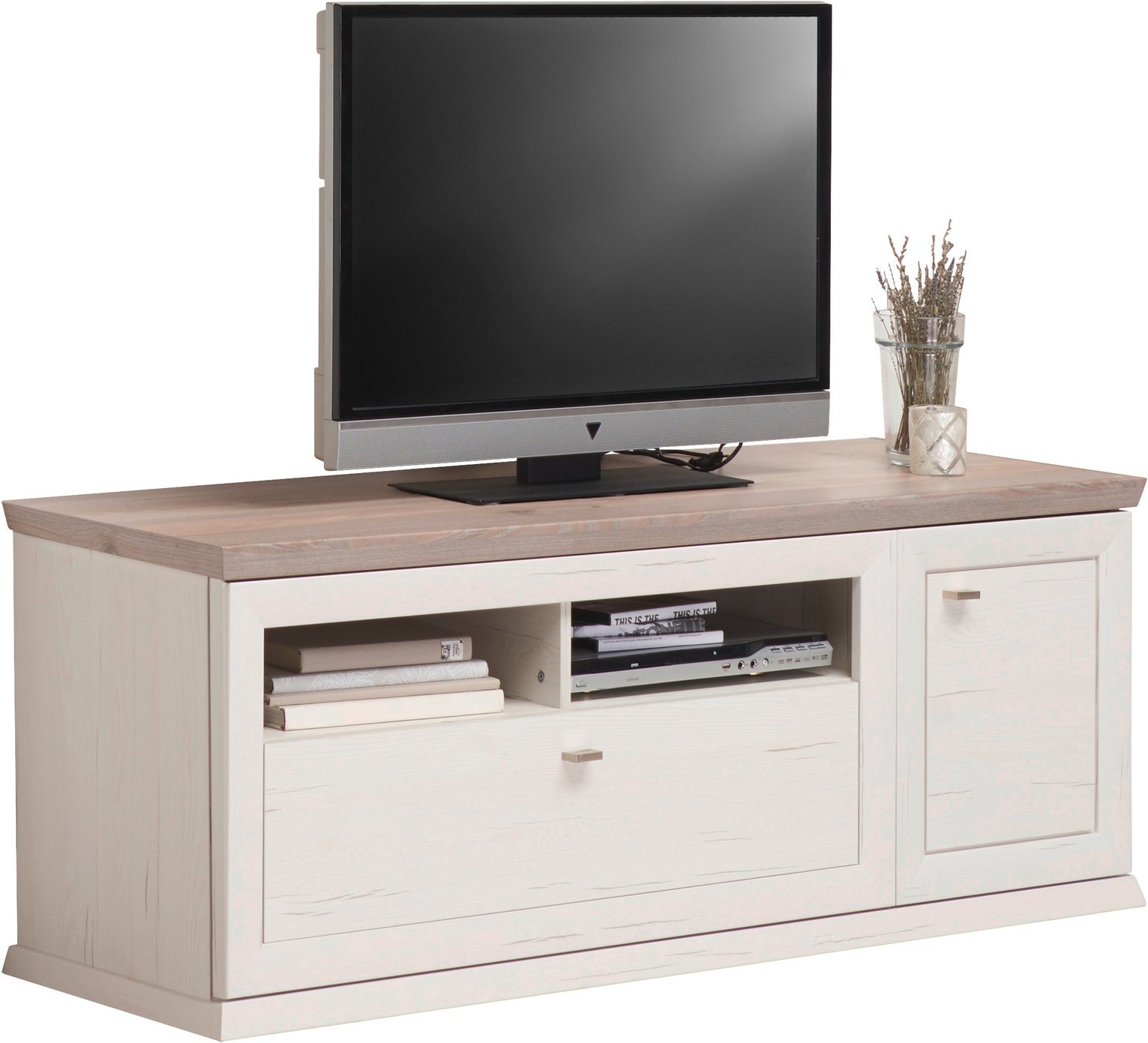 Hom´in TV-Lowboard CAMRON, Holznachbildung