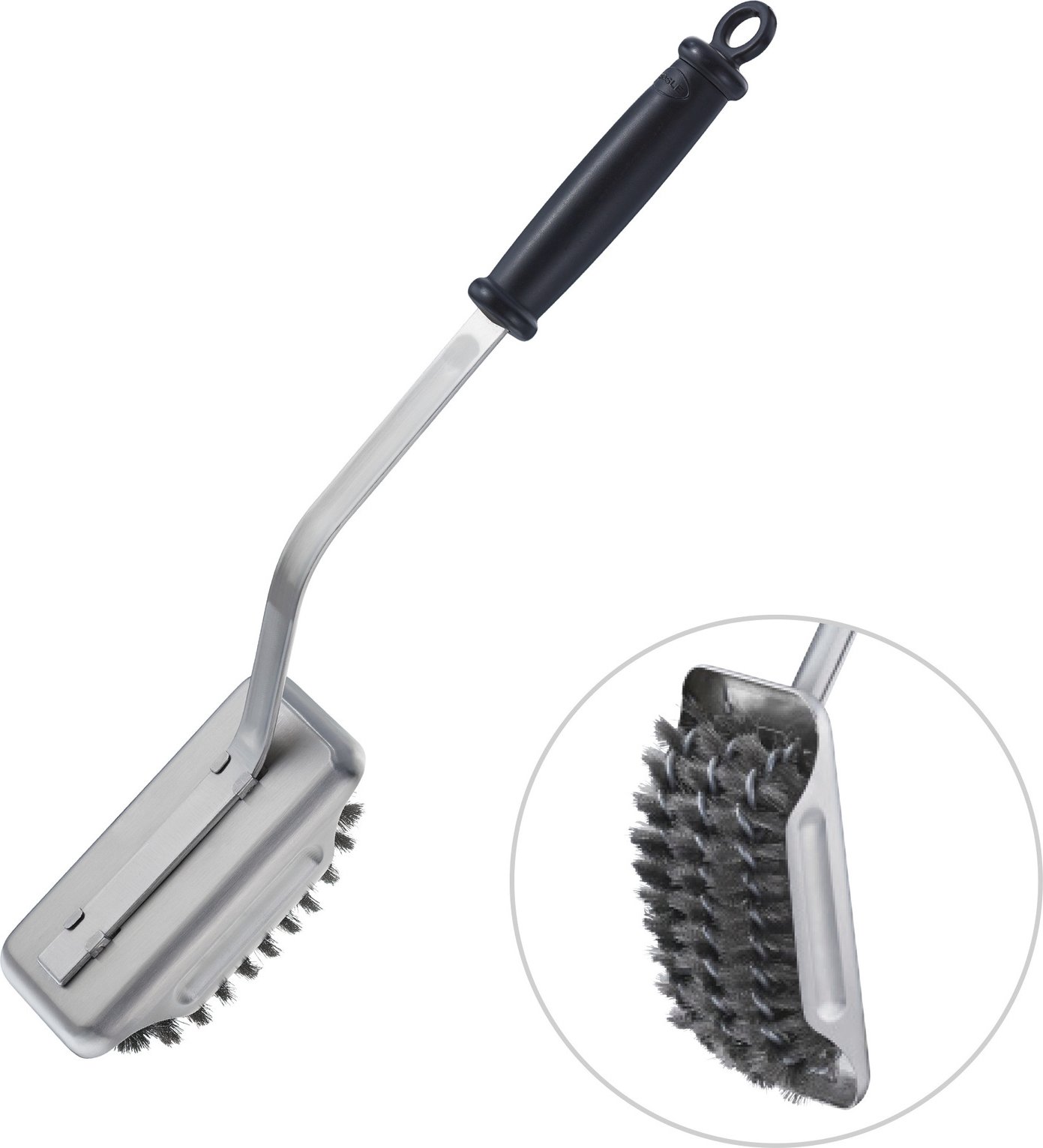 Rösle Reinigungsbürste SlideX BBQ, Edelstahl