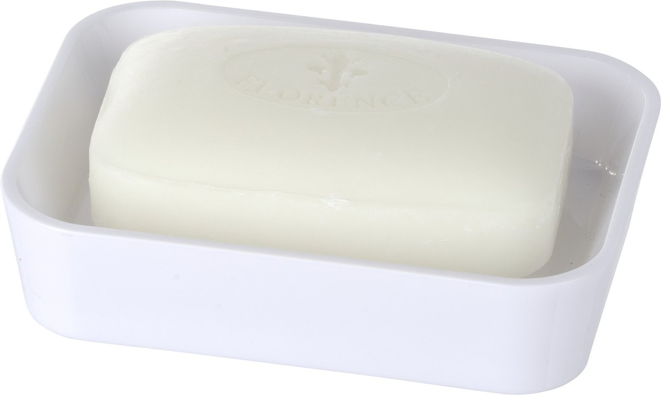 Wenko Seifenablage Candy White, Polystyrol
