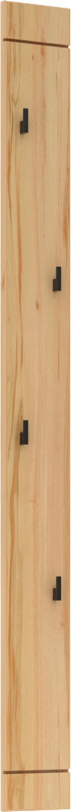 XORA Garderobenpaneel schmal OHIO, MDF