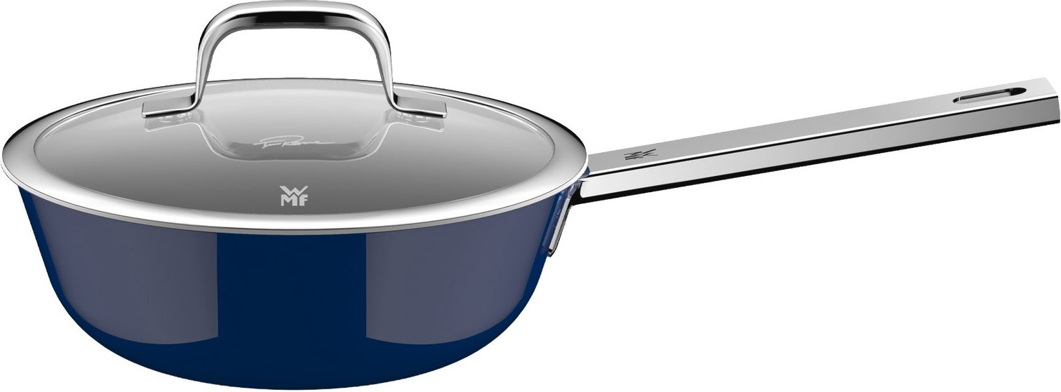 WMF Sauteuse mit Deckel Ø22cm FUSIONTEC MINERAL PRO, Edelstahl
