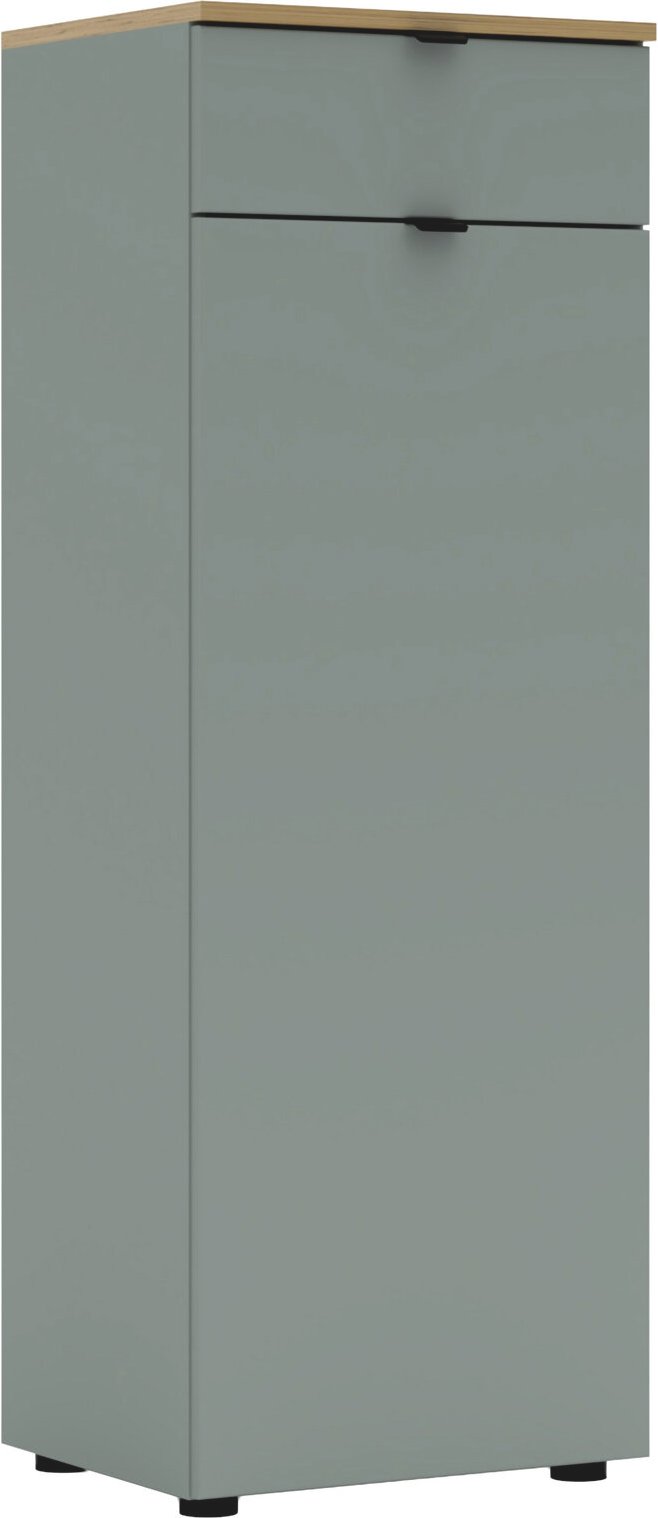 Voleo Highboard DIANA, schilf, Holznachbildung