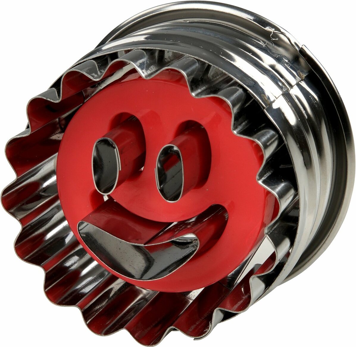 Dr. Oetker Ausstecher Smiley, Edelstahl