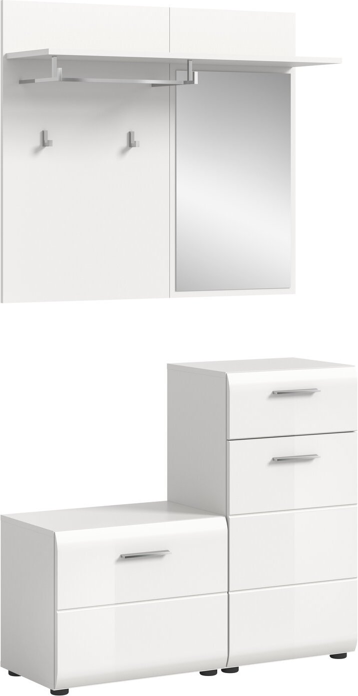 MID.YOU Garderobenkombination ICE, Holznachbildung