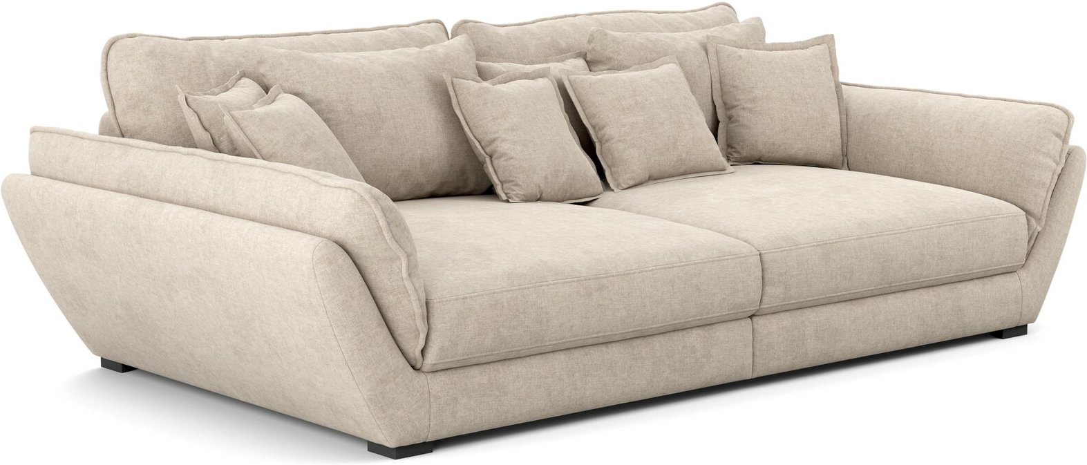 Lounge Handmade Big Sofa PEACE, Webstoff