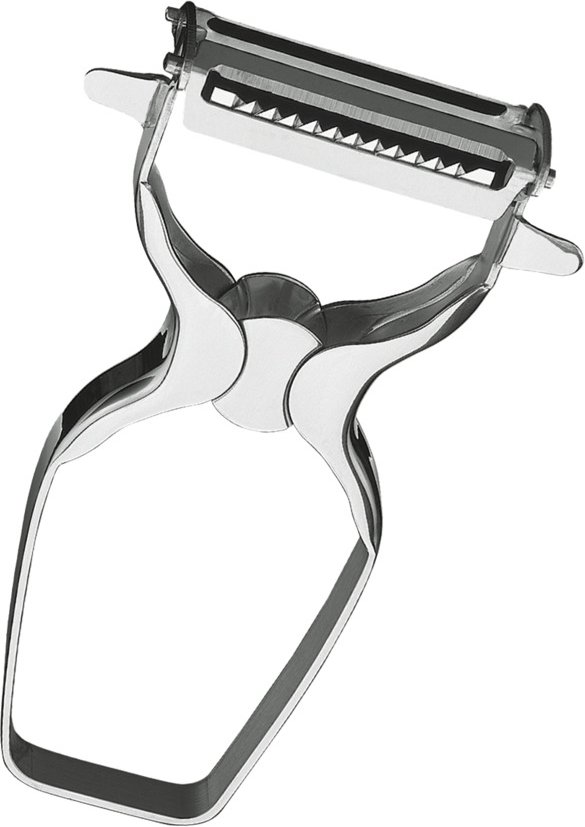 KÜCHENPROFI Gemüseschäler 2 in1, Edelstahl