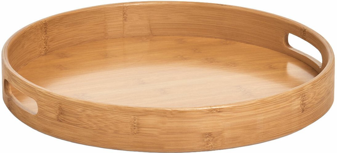 Zeller Present Serviertablett, Bambus