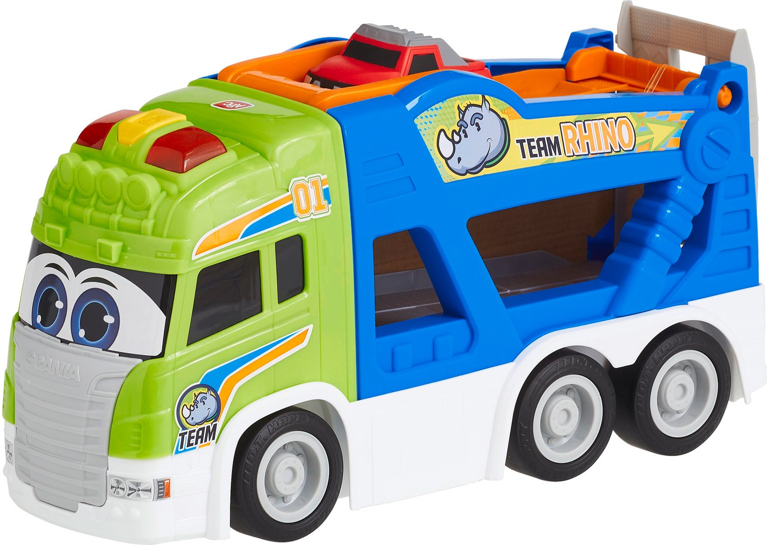 Zurbrüggen Spielzeugauto ABC TIM TRANSPORTER, Kunststoff