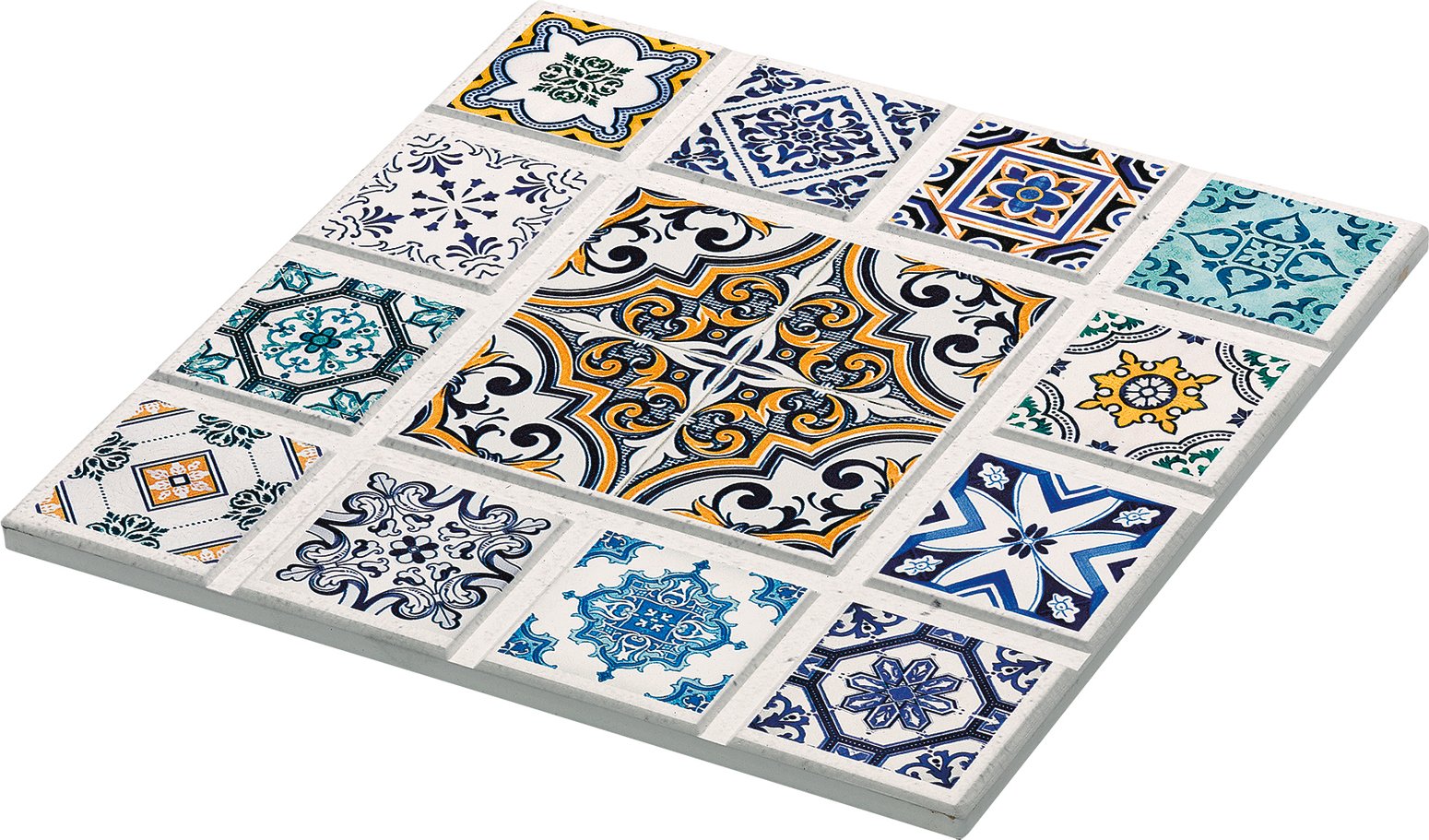 Zassenhaus Untersetzer CASABLANCA, Keramik