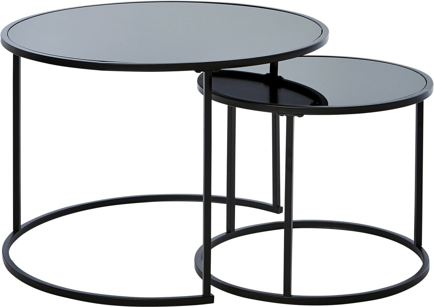 Jahnke Couchtisch-Set (2er) SOL, Metall