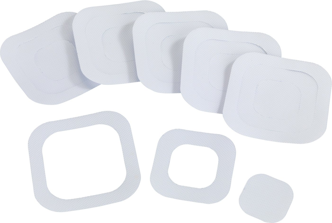 Wenko Anti-Rutschsticker eckig 6-tlg., Kunststoff