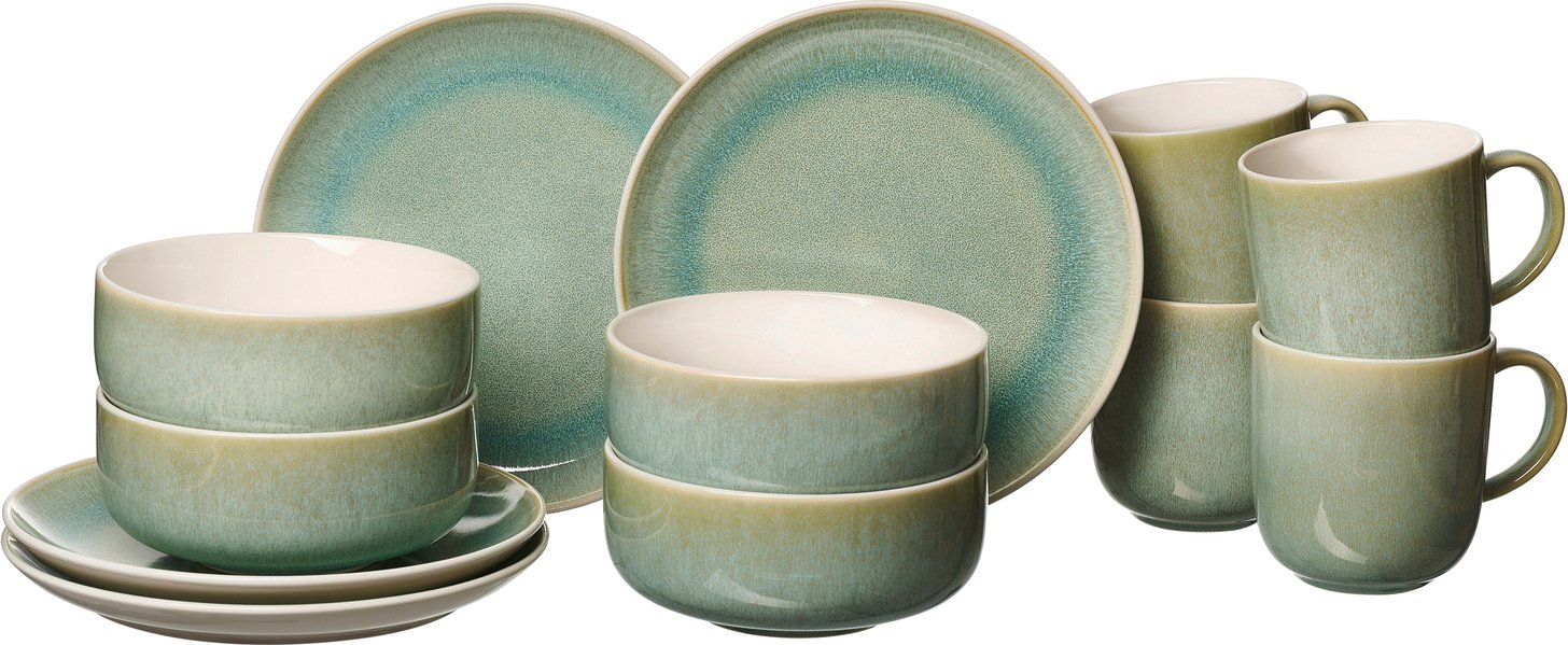 Ritzenhoff & Breker Frühstücksset 12-tlg. BORNEO, Steinzeug