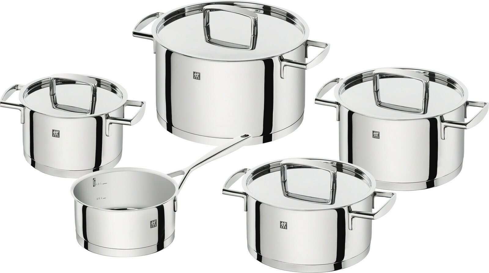 Thumbnail - ZWILLING Topfset 5-tlg. PASSION, Edelstahl