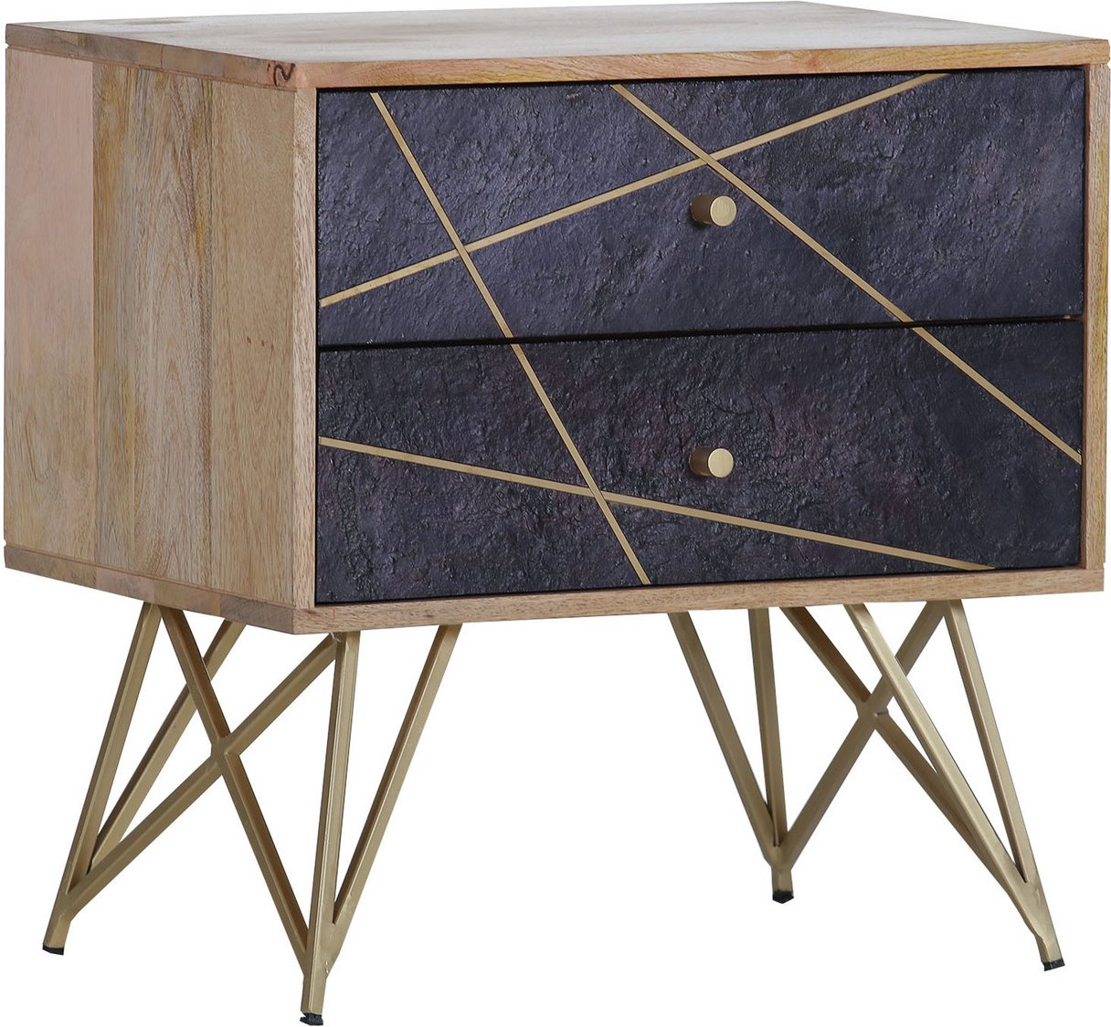 Thumbnail - Landscape Nachtkommode LENNON, Massivholz