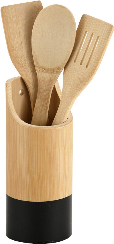 Kesper Küchenhelfer-Set. 4-tlg, Bambus