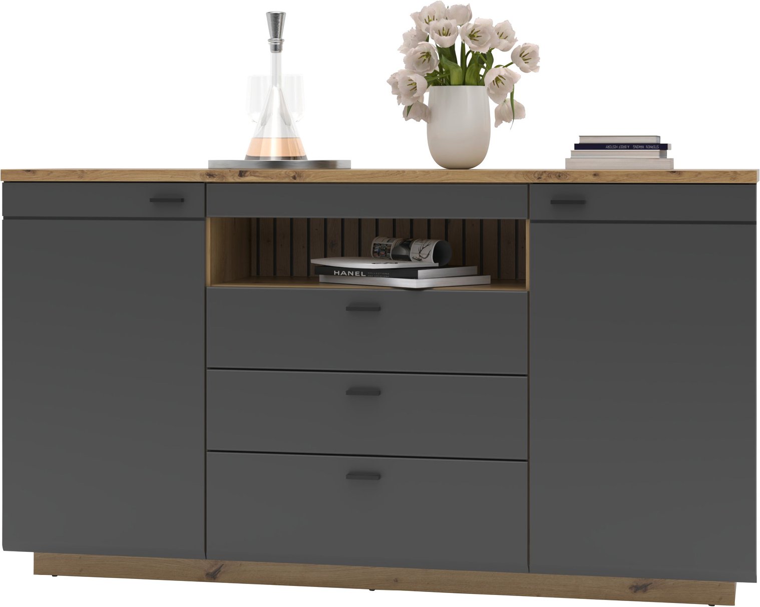 Thumbnail - Stylife Sideboard RENO, Holznachbildung