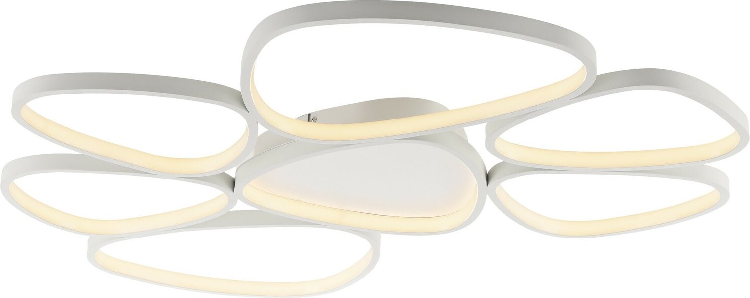 Just Light Deckenleuchte PEBBLES, Metall