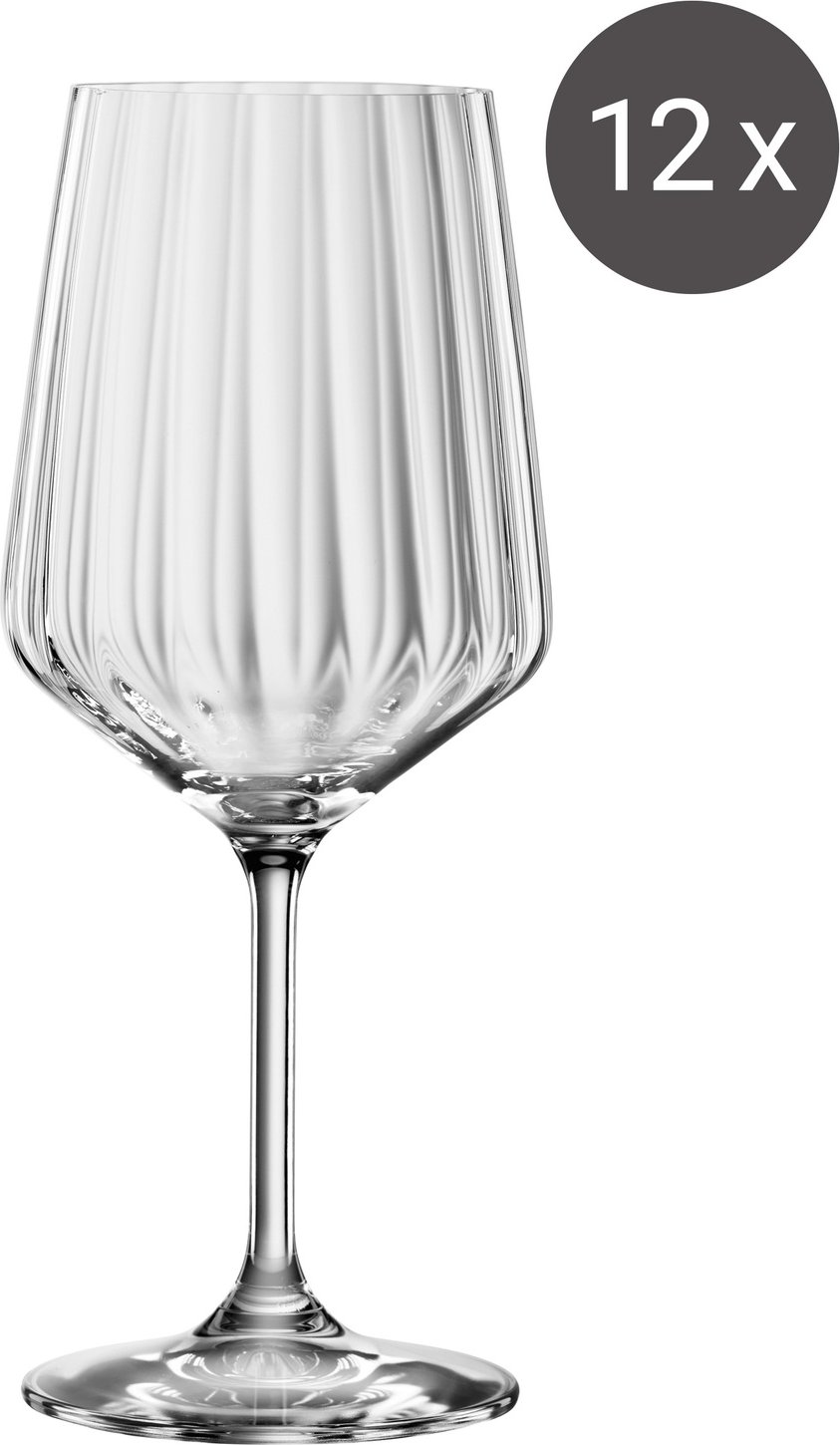 Spiegelau Stielglas Set 12 tlg. LIFESTYLE, Kristallglas
