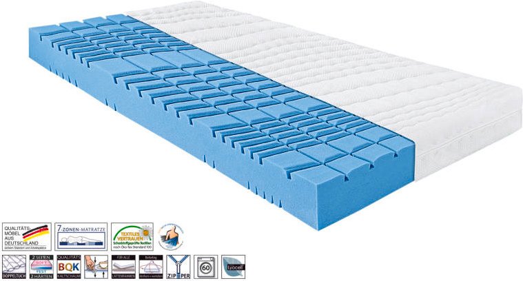 Z2 Wendematratze H2 140 x 200 cm MED DUO, Kaltschaum