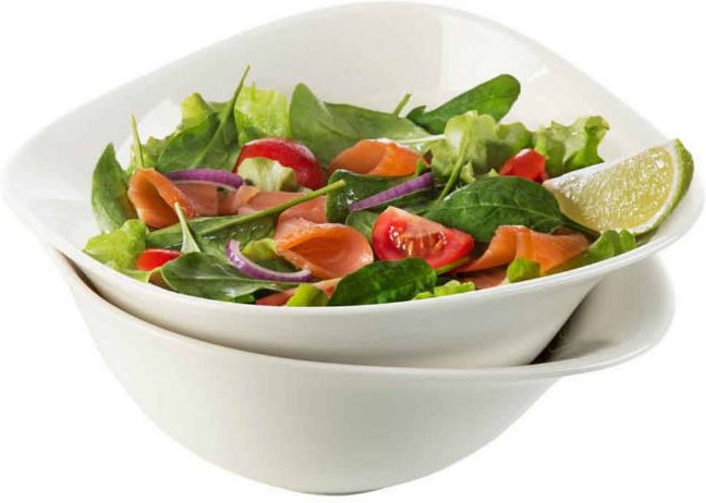 Villeroy & Boch Salatschale Set 2tlg. VAPIANO, Porzellan