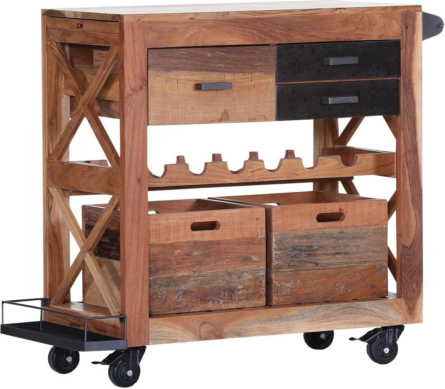 Z2 Servierwagen FARRAGO, Massivholz