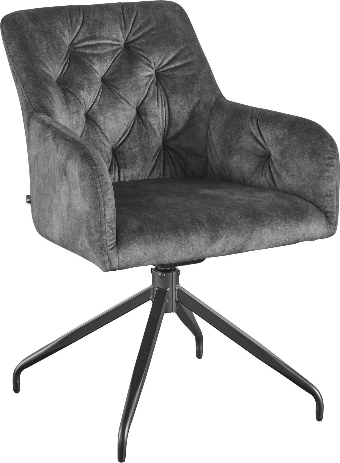 Set one by Musterring Armlehnstuhl SET ONE YONKERS, anthrazit,...