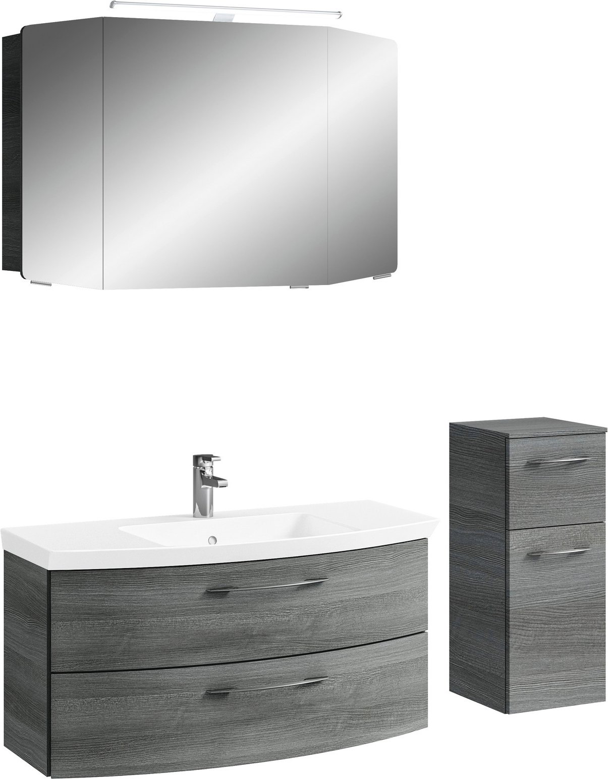 Pelipal Badkombination CASSCA SPRINT, Holznachbildung