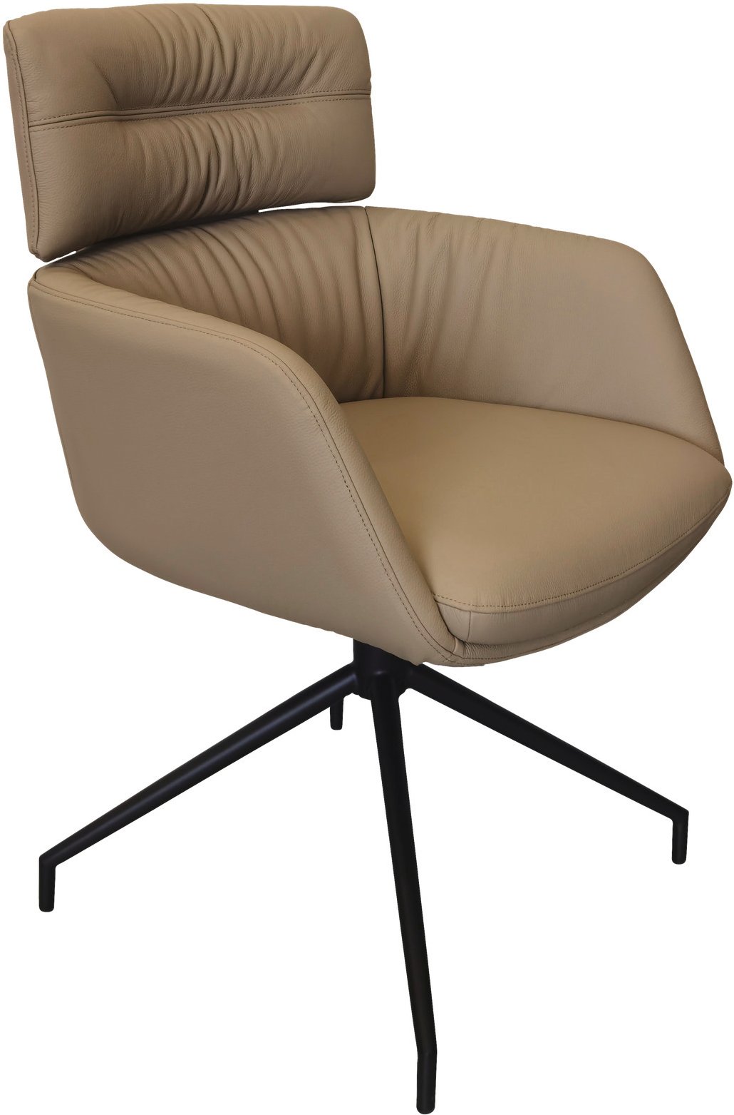 Dieter Knoll Armlehnstuhl PABLO, Leder