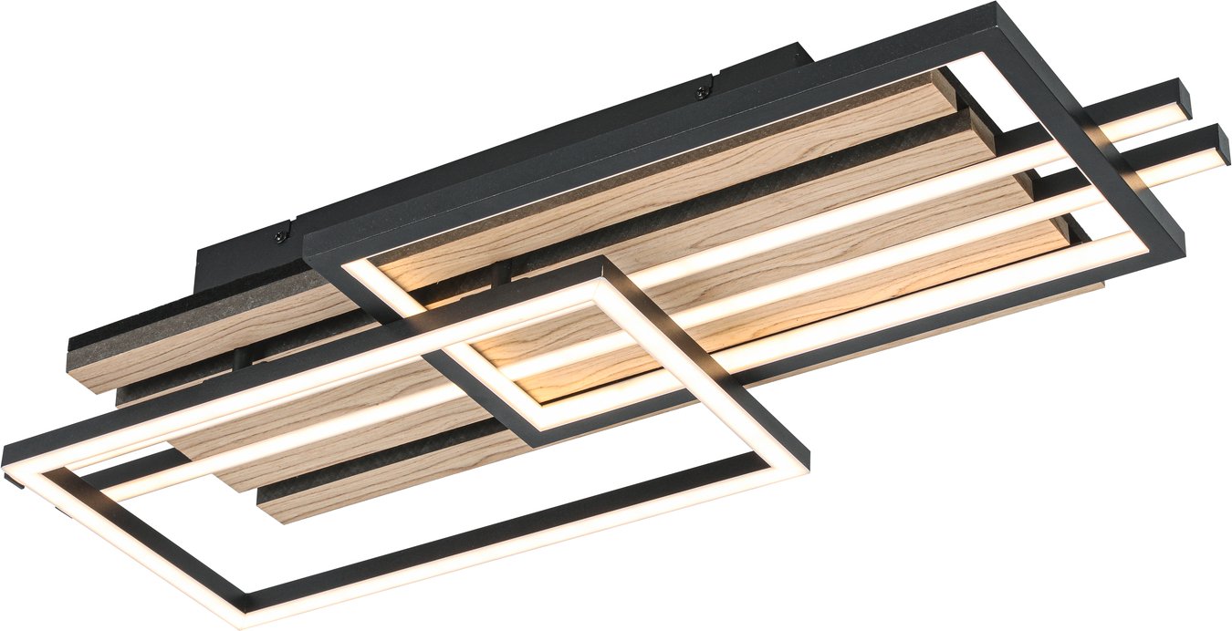 Novel LED-Deckenleuchte AMURAPAR, Aluminium