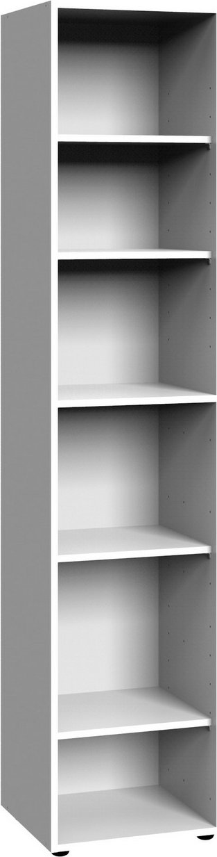 XORA Eckregal hoch MULTIRAUMKONZEPT, Holznachbildung