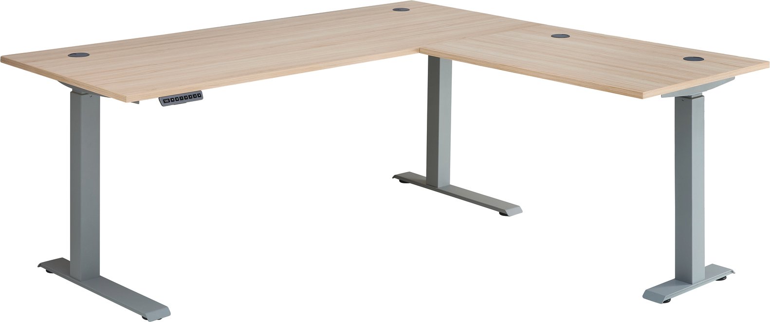 Stylife Winkelschreibtisch BASEL OFFICE, Holznachbildung