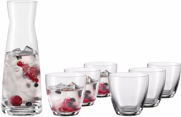 Novel Wasser- / Saftset 7-tlg., Glas