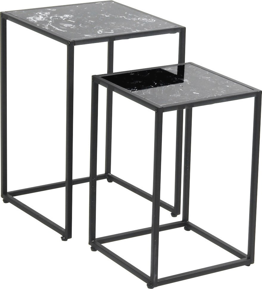 XORA Beistelltisch 2er-Set CALVIA, Metall