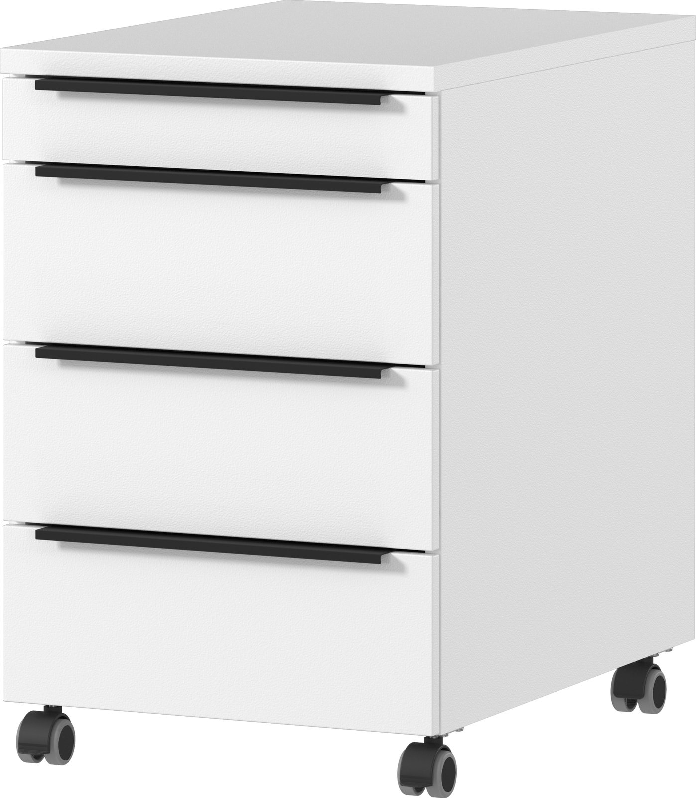 MID.YOU Rollcontainer MAILAND, Holznachbildung