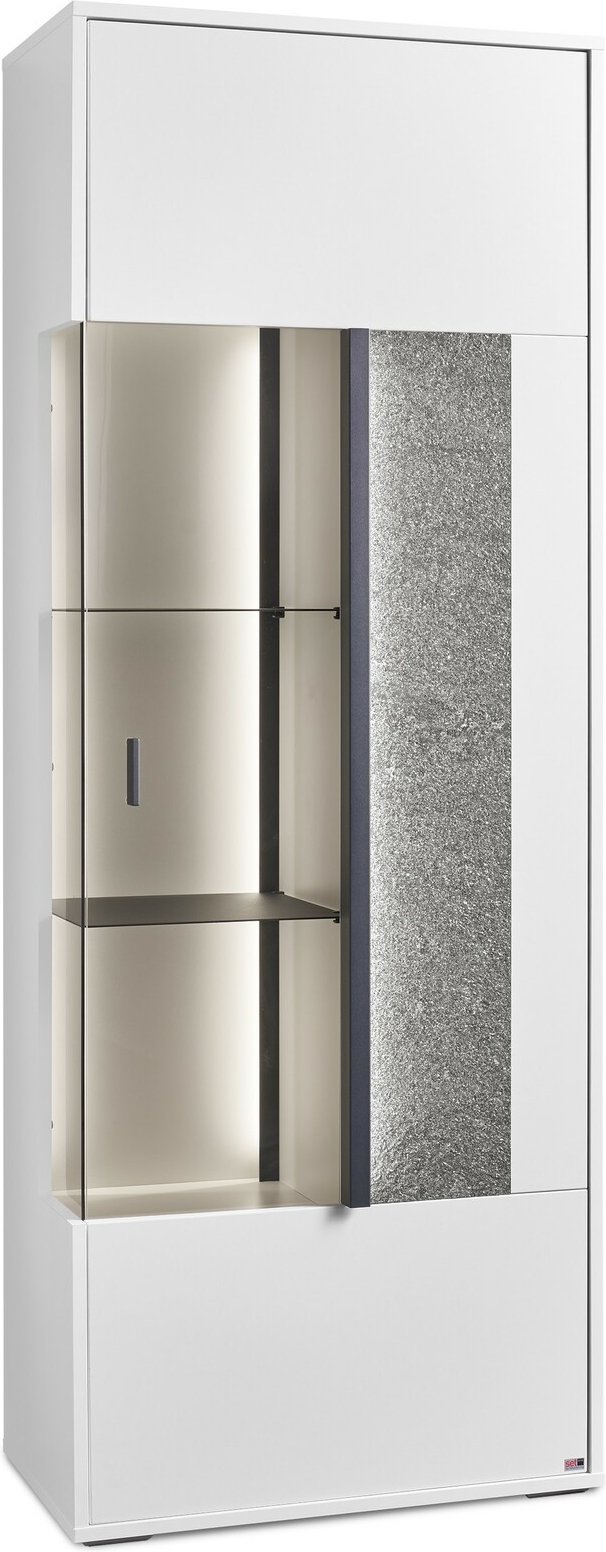 Set one by Musterring Highboard/Vitrine rechts DELTONA,...