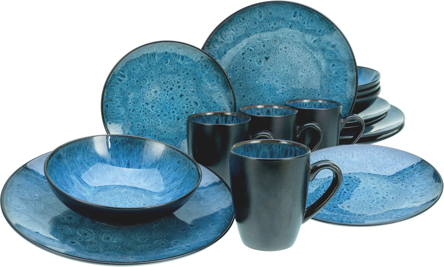 Creatable Kombiservice 16-tlg. CAPRI, Steinzeug
