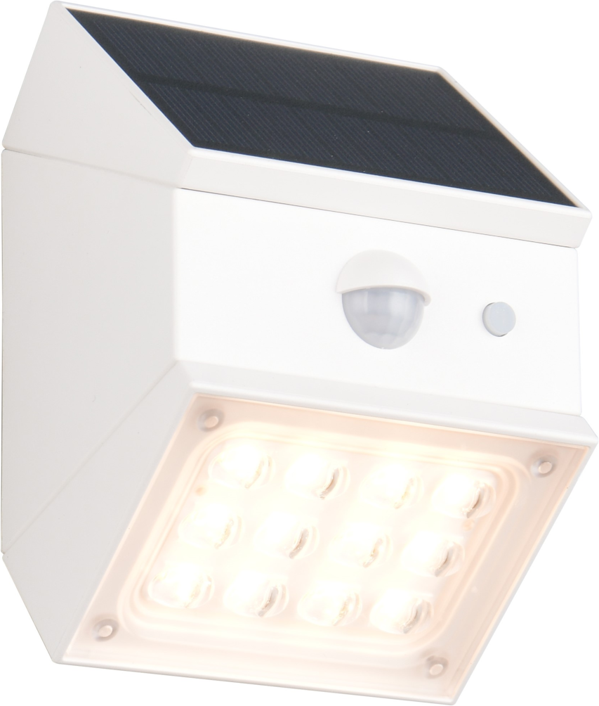 Reality Leuchten LED-Solar-Aussenwandleuchte TALCA, Kunststoff